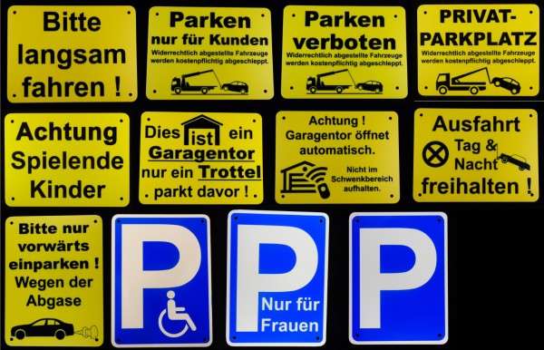 Auto Schilder
