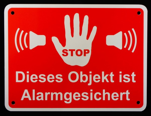 Dieses Objekt ist Alarmgesichert 4